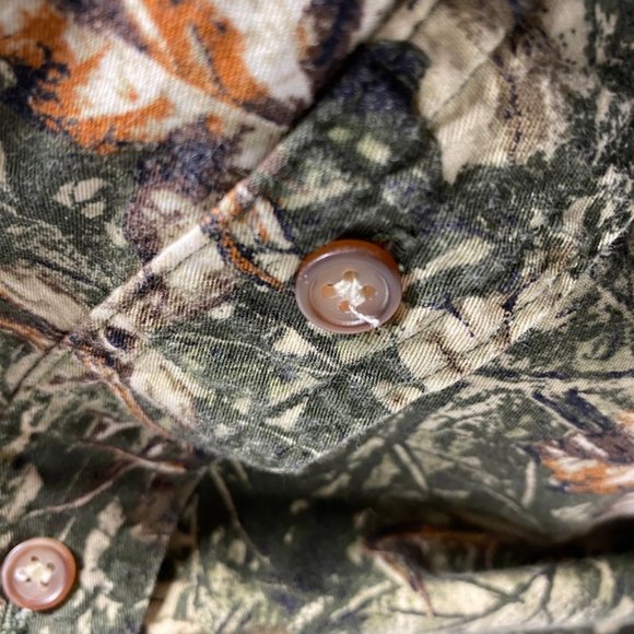 Deer and Forest Scene Camo Button Up - Picture 3 of 5